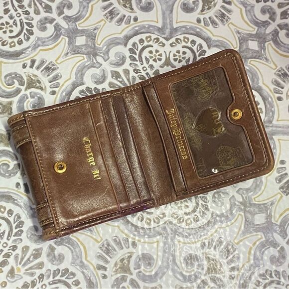 Retro Vintage Juicy Couture Genuine Leather Wallet - Picture 5 of 6